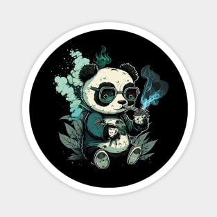 panda smoker Magnet